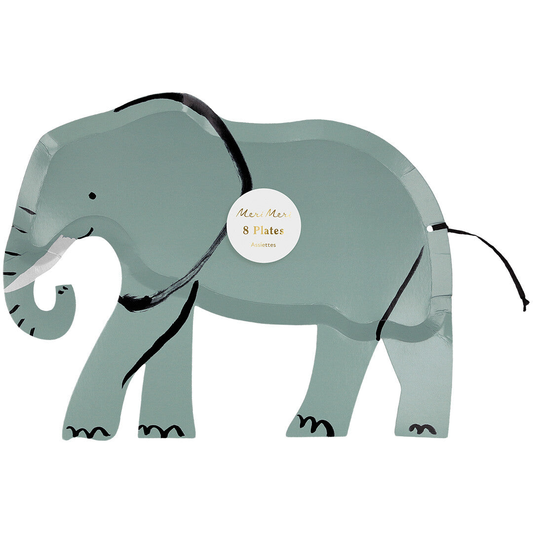 meri meri bordjes olifant – 8st | 268141 | 1