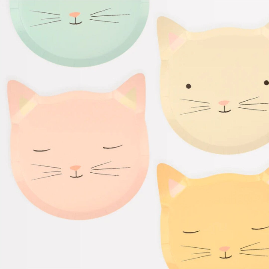 meri meri bordjes poezen - 8st | 267034 | 1