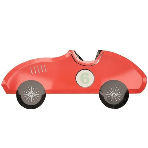 meri meri bordjes raceauto - 8st | 203996 | 1