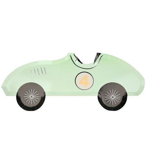 meri meri bordjes raceauto - 8st | 203996 | 7