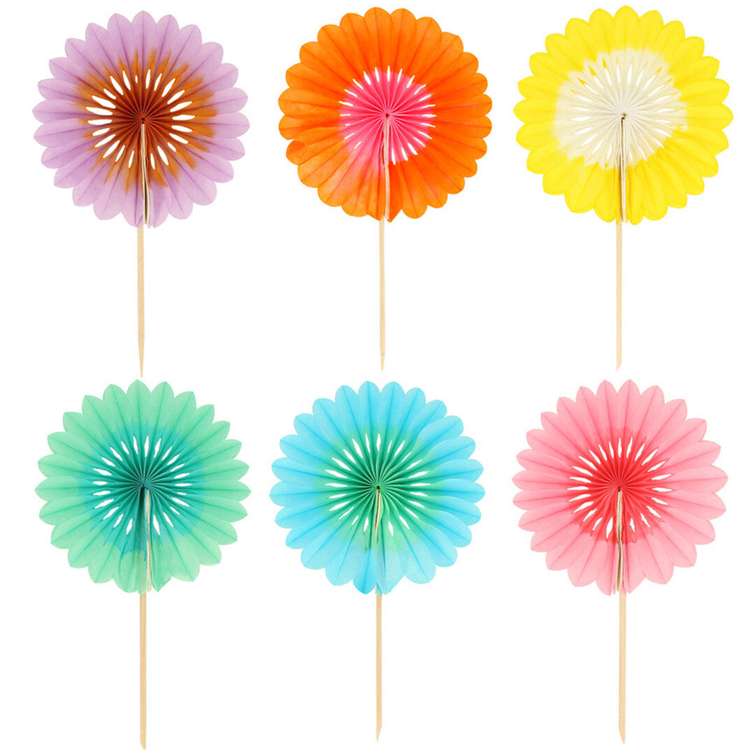 meri meri cupcake set happy birthday gestreept | 273920 | 3