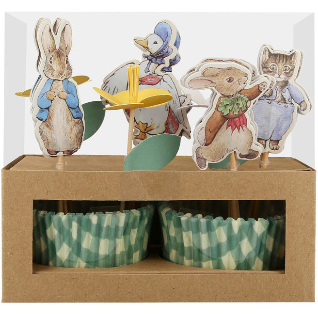 meri meri cupcake set pieter konijn in de tuin  | 267178 | 0