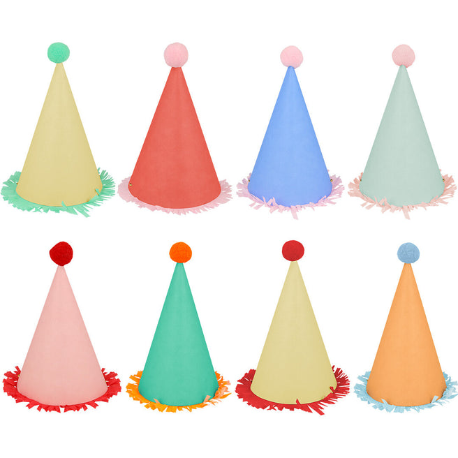 meri meri feesthoedjes - large - 8st | 267511 | 0