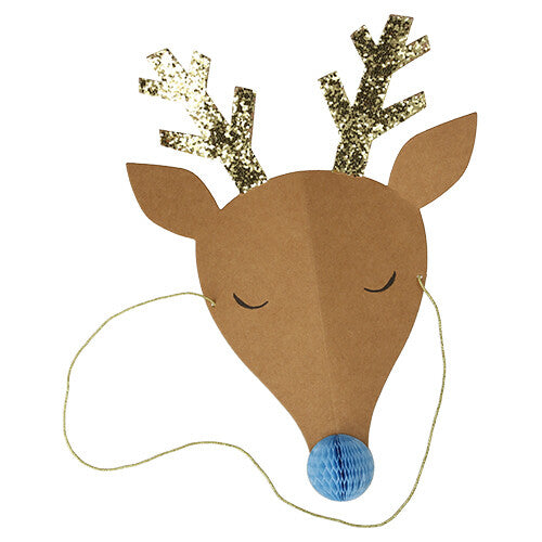 meri meri feesthoedjes rendier - 6st | 224298 | 3