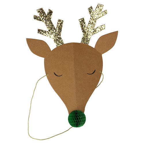 meri meri feesthoedjes rendier - 6st | 224298 | 4