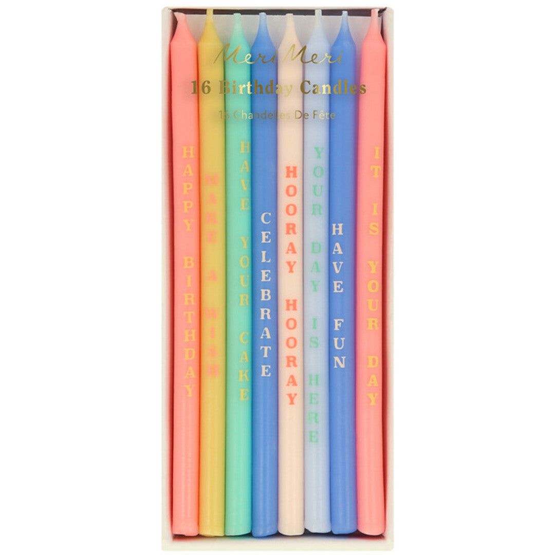 meri meri feestkaarsjes birthday phrases - 16st | 276566 | 0
