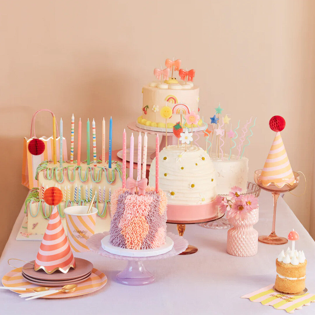 meri meri feestkaarsjes strikjes - 4st  | 275450 | 2