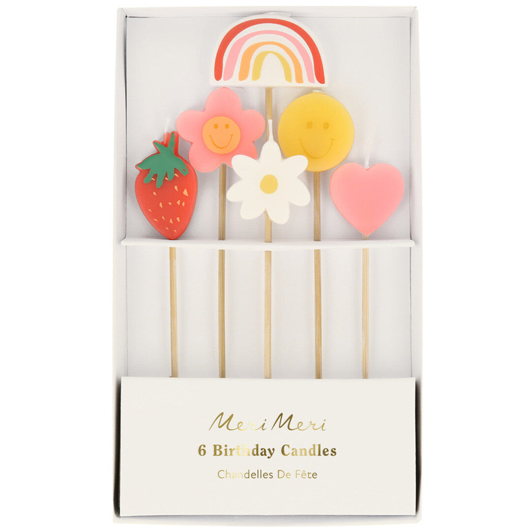 meri meri feestkaarsjes vrolijke figuurtjes - 6st  | 275459 | 2