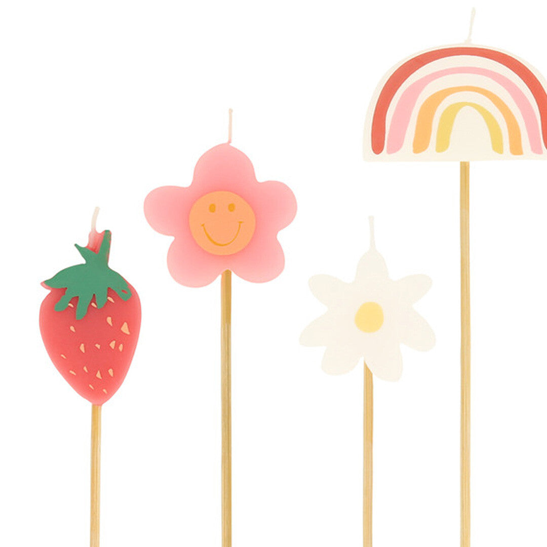 meri meri feestkaarsjes vrolijke figuurtjes - 6st  | 275459 | 3