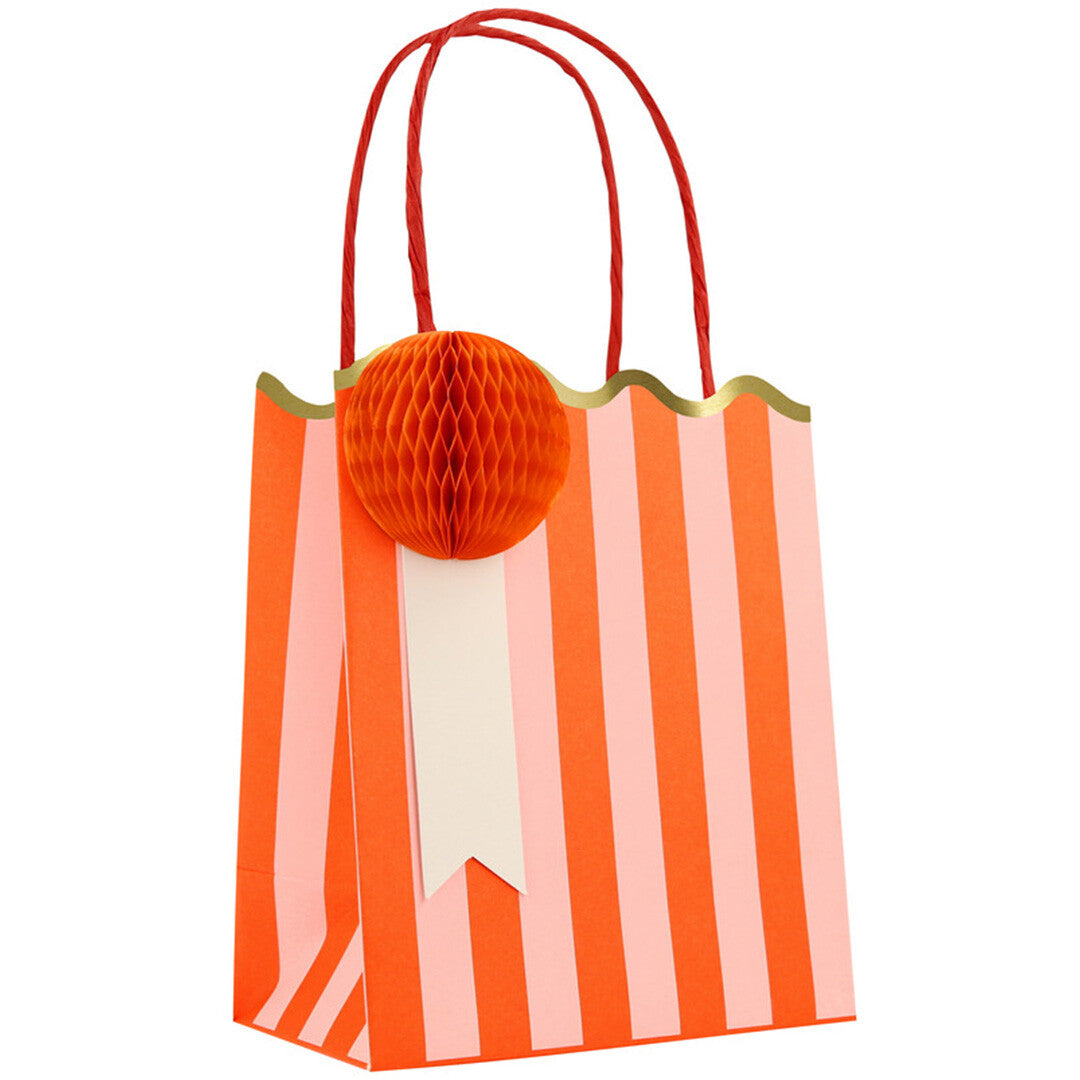 meri meri feesttasjes gestreept - 8st  | 273839 | 2