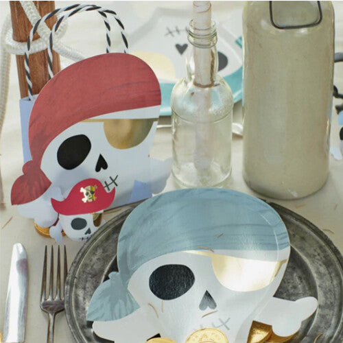 meri meri feesttasjes piraten - 8st | 222588 | 9