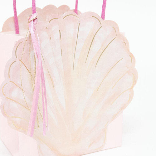 meri meri feesttasjes schelp - 8st | 215497 | 1