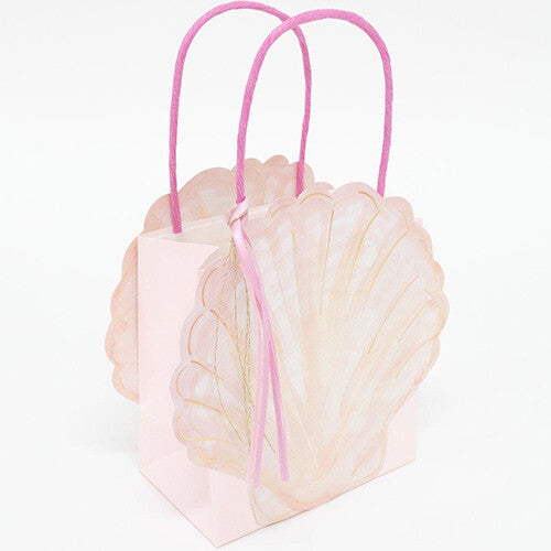 meri meri feesttasjes schelp - 8st | 215497 | 2