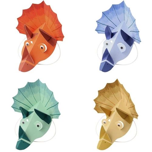 meri meri hoofdtooi triceratops - 8st  | 205480 | 0