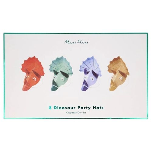 meri meri hoofdtooi triceratops - 8st  | 205480 | 2