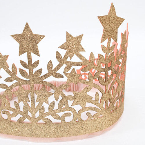 meri meri kroon glitter - goud | 217126 | 2