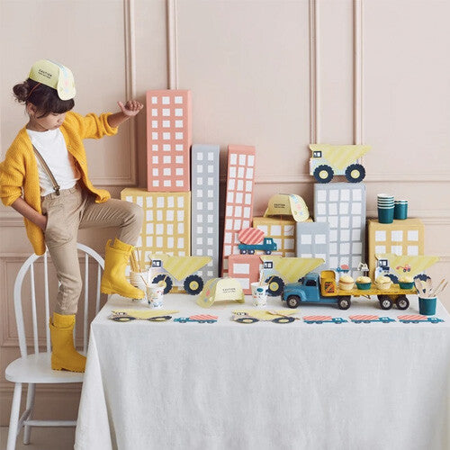 meri meri servetten betontruck – 16st | 215065 | 3