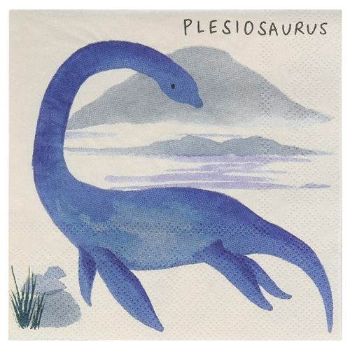 meri meri servetten dino's - small - 16st | 202884 | 2