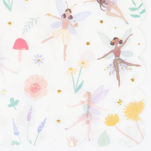 meri meri servetten fairy - large - 16st | 210592 | 1