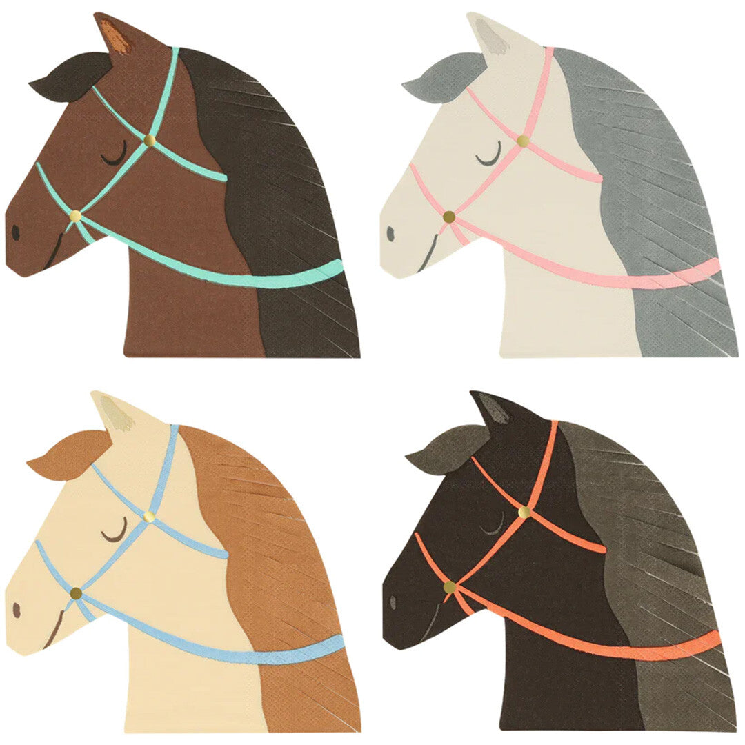 meri meri servetten paard - 16st | 271381 | 0