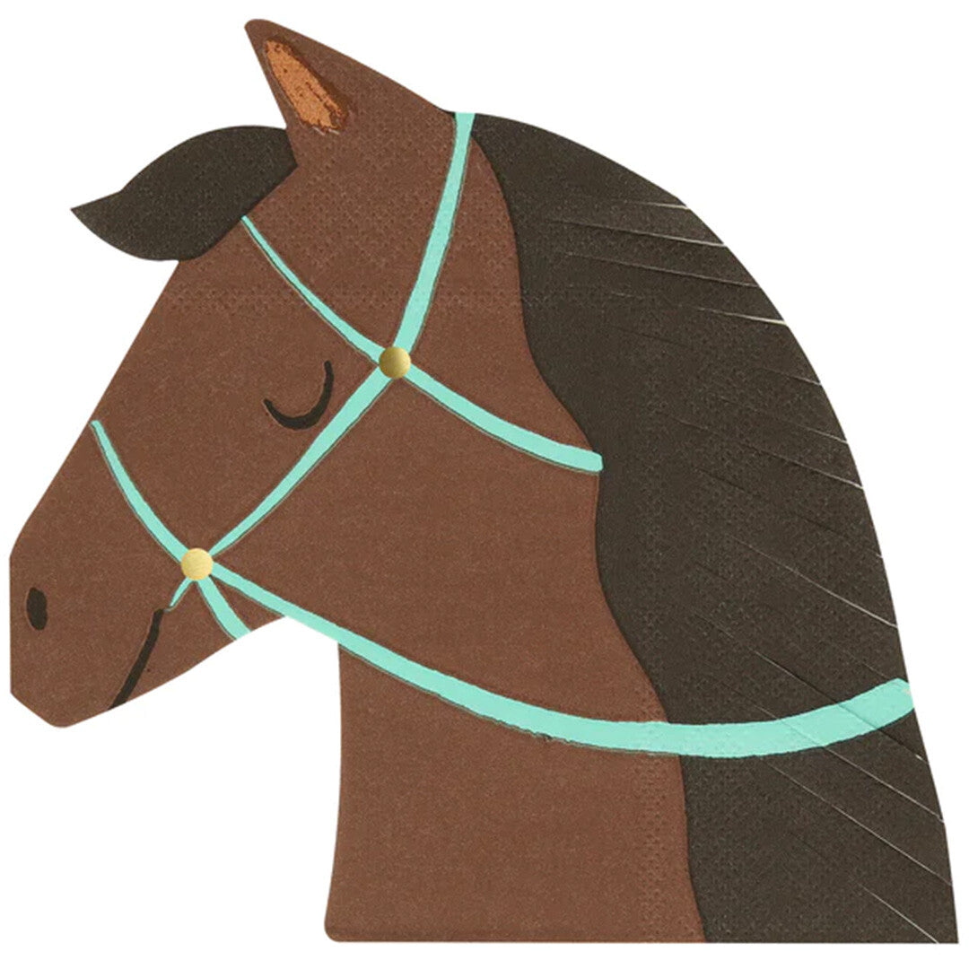 meri meri servetten paard - 16st | 271381 | 1