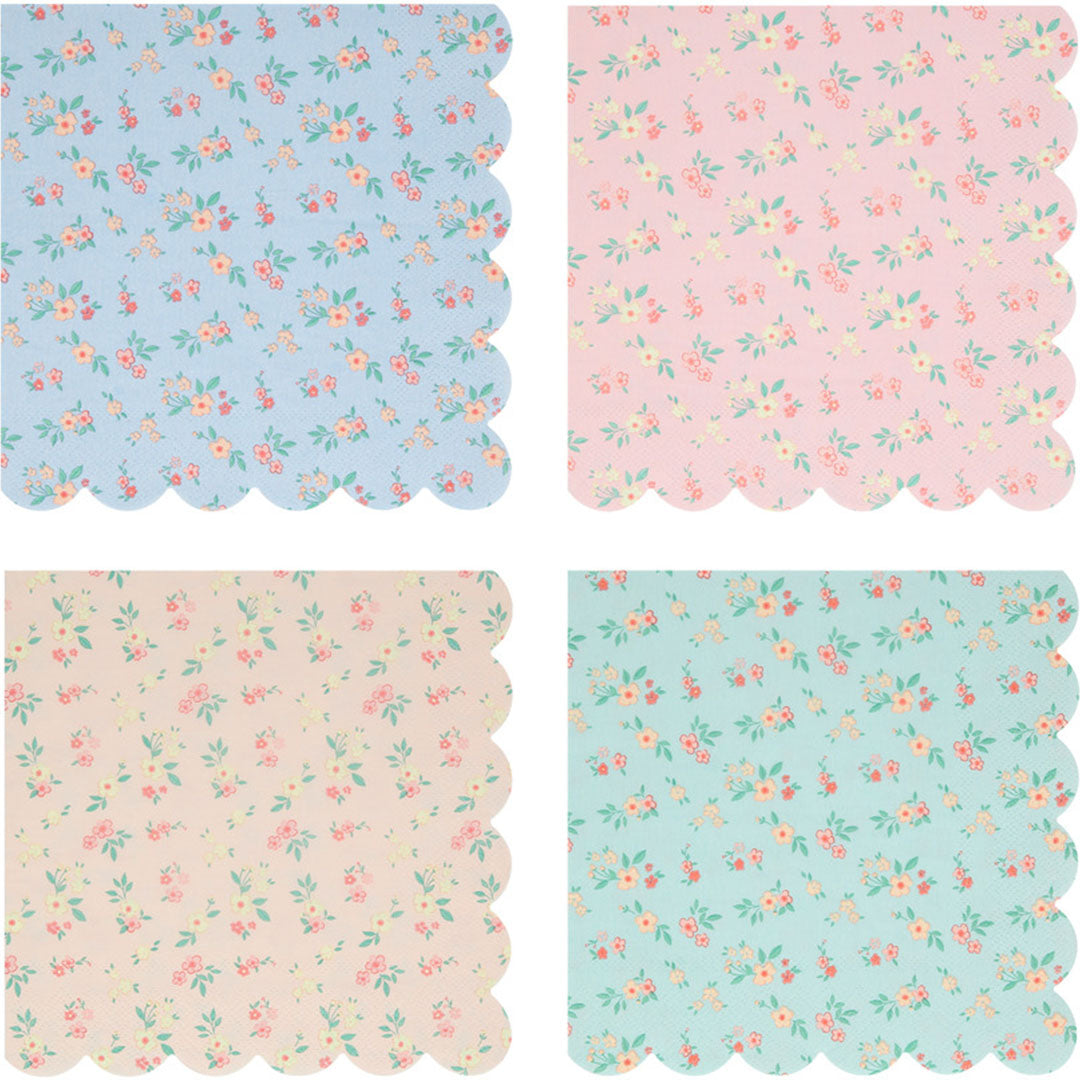meri meri servetten vintage ditsy - small - 16st | 286467 | 0