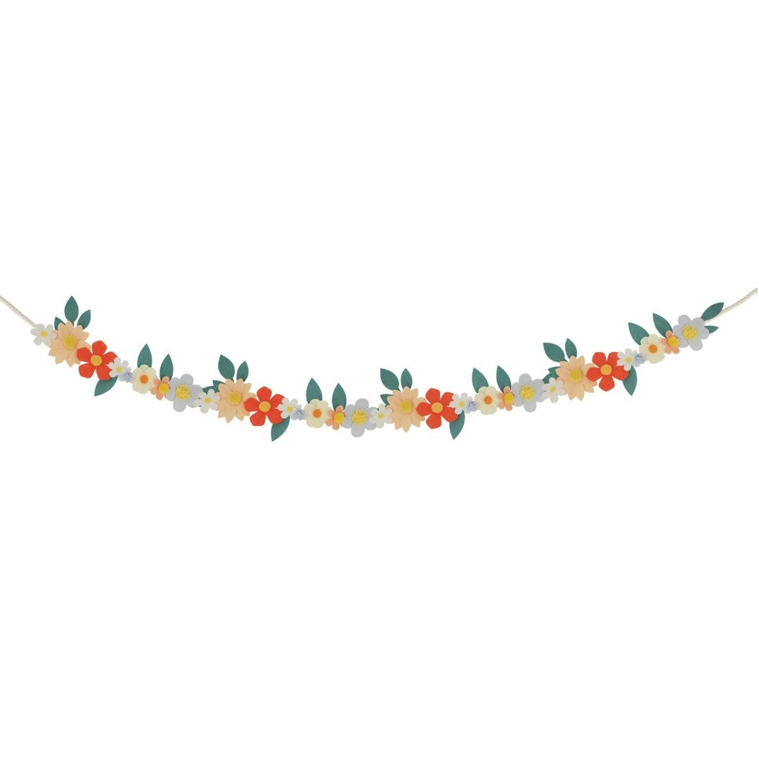 meri meri slinger vilten bloemen | 226008 | 0
