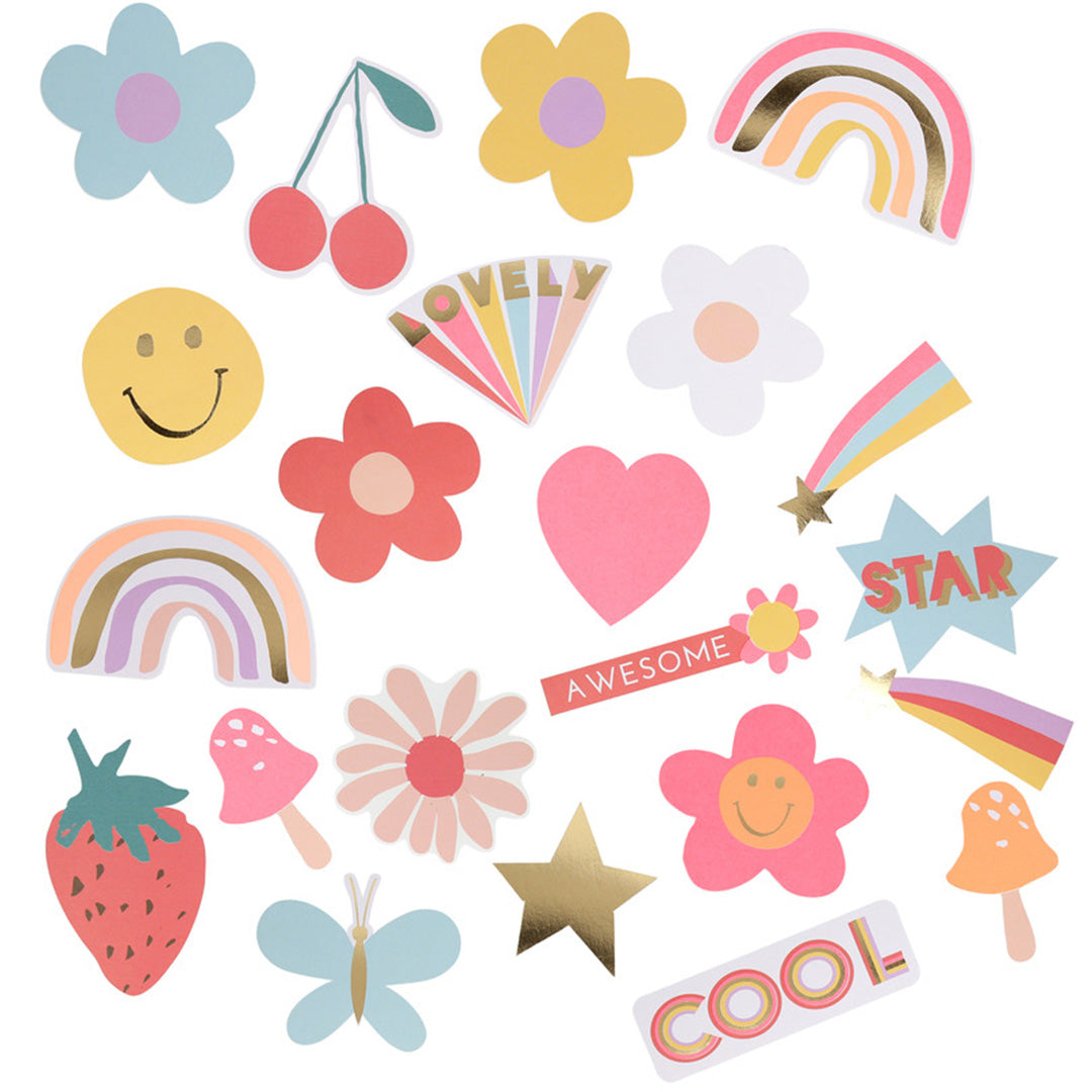meri meri stickers happy icon - 25st | 287502 | 1