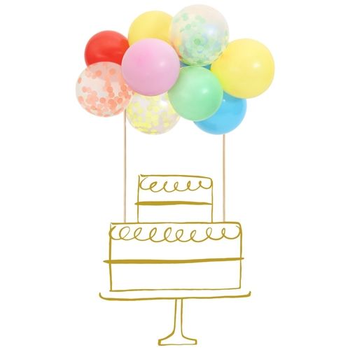 meri meri taartversiering ballonnen | 203483 | 0