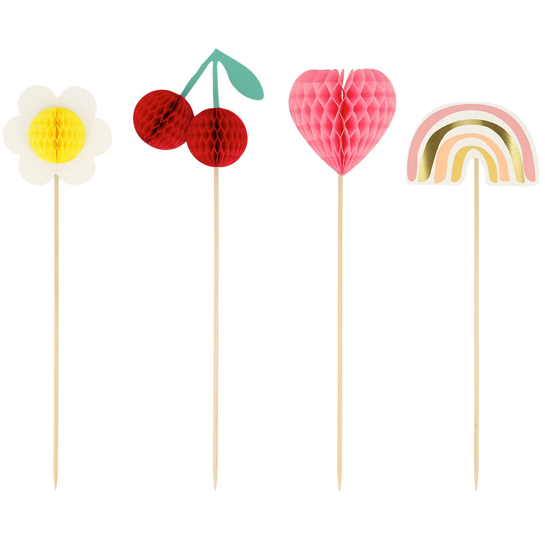 meri meri taartversiering vrolijke figuurtjes | 275531 | 0