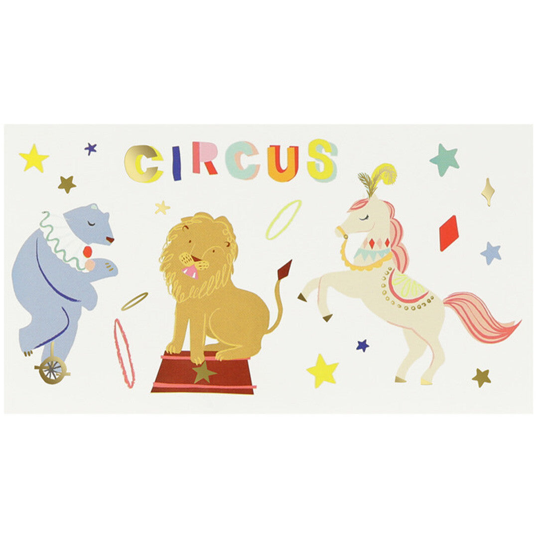 meri meri tattoos circus en dieren | 276584 | 3