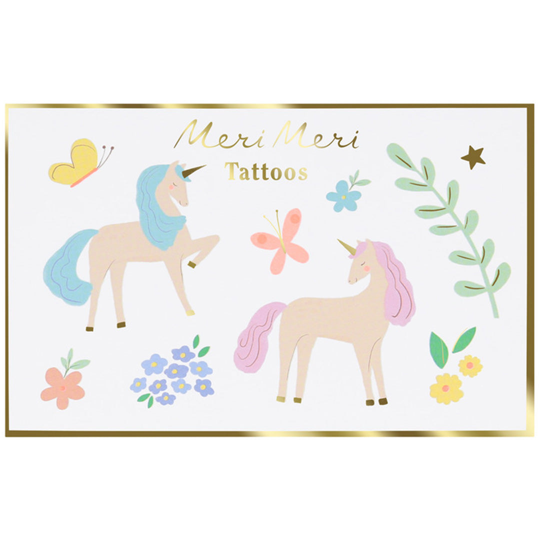 meri meri tattoos eenhoorn | 287556 | 0