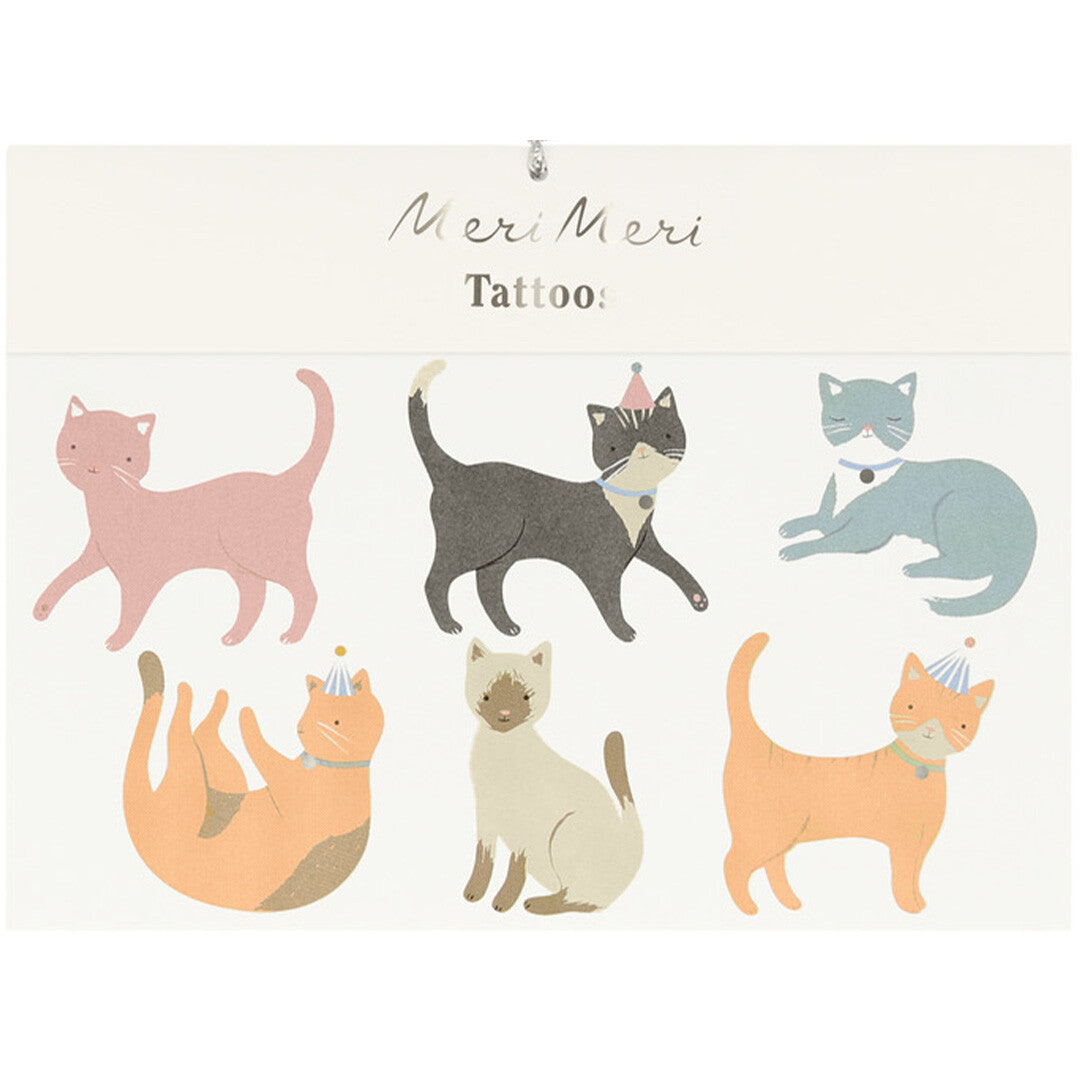 meri meri tattoos katten | 276602 | 0