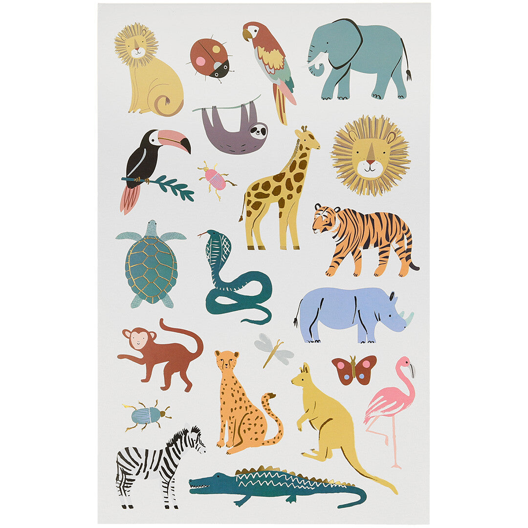 meri meri tattoos wild animal | 268231 | 0