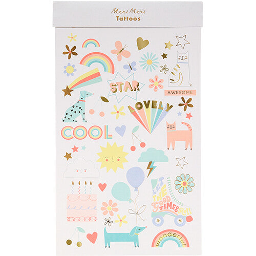 meri meri tattoos zomer icoon | 223641 | 0