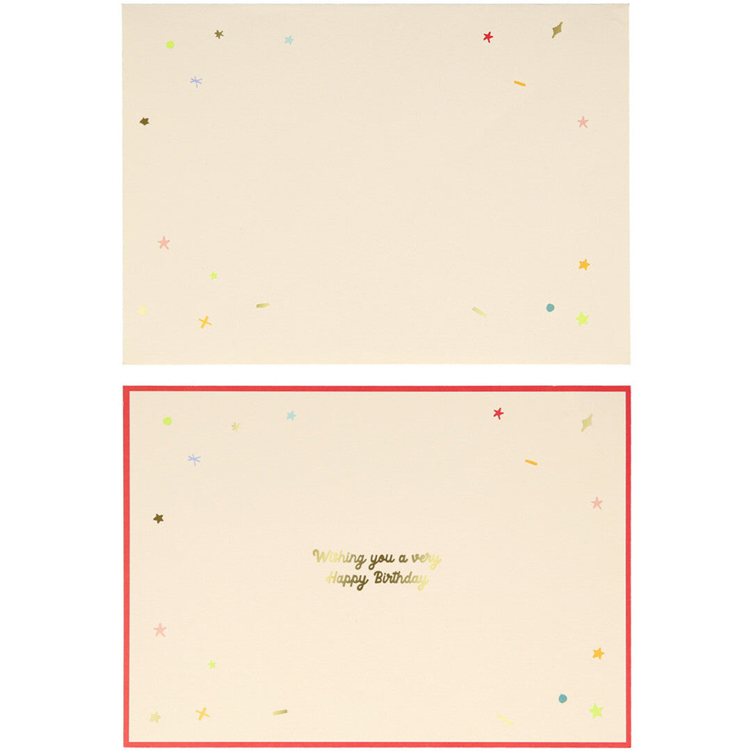 meri meri verjaardagskaart circus happy birthday | 276800 | 3