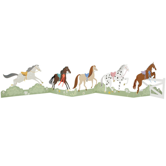 meri meri verjaardagskaart paarden  | 276458 | 0