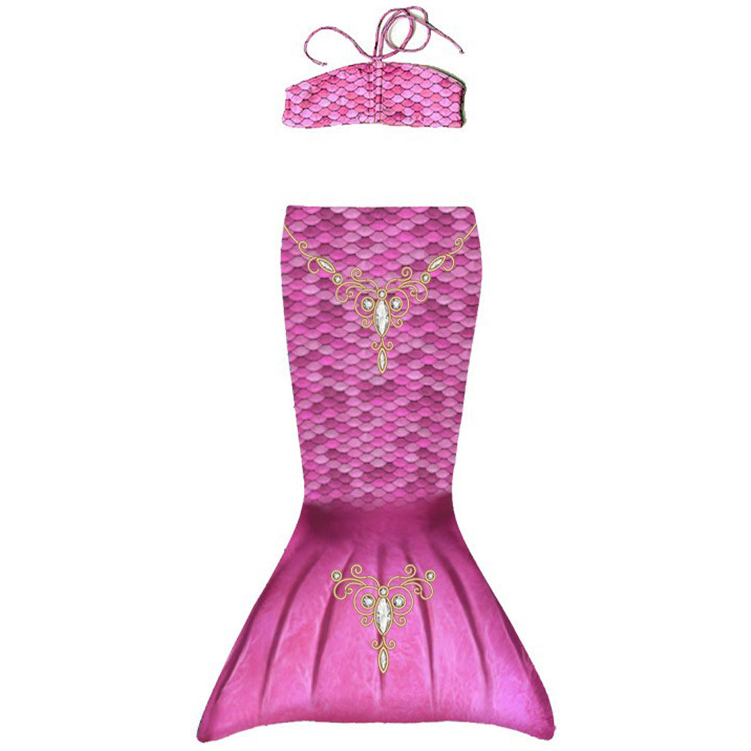 kuaki mermaids zeemeerminstaart met bikinitop - prinses  | 5749011/ 5749019