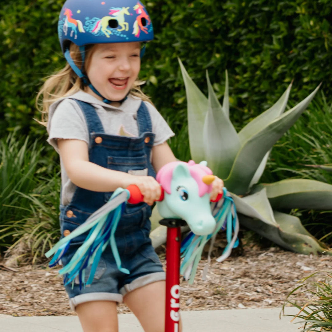 micro stuurslingers voor kinderstep - blauw | AC4629 | 2