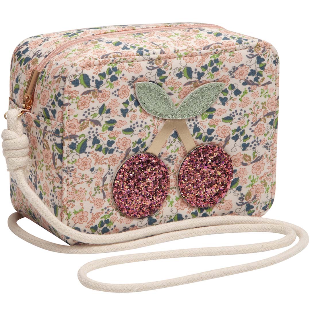 mimi & lula schoudertasje floral cherries | 163004-27 | 0