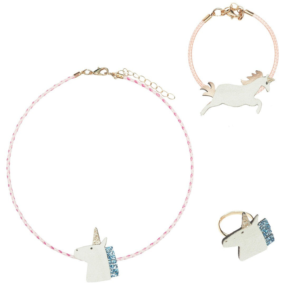 mimi & lula sieradenset unicorn - 3-delig | 158001-23 | 0