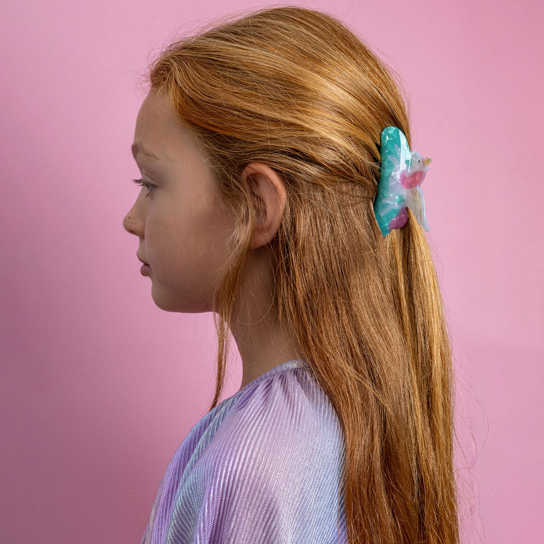 mimi & lula haarclip unicorn acetate | MIMI182011-39 | 2