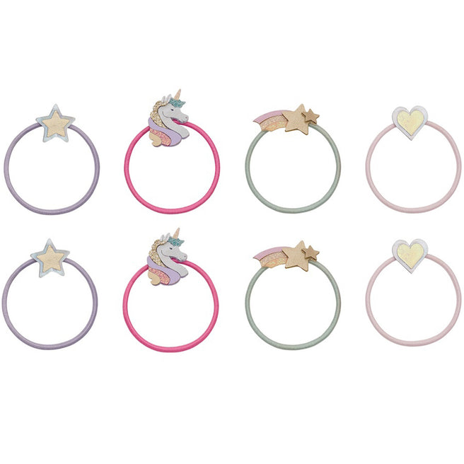 mimi & lula haarelastiekjes dreamy unicorn ponies - 8st | 182003-23 |