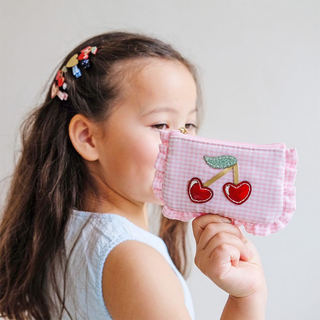 mimi & lula kinderportemonnee cherry - pink | 187009-04 | 2