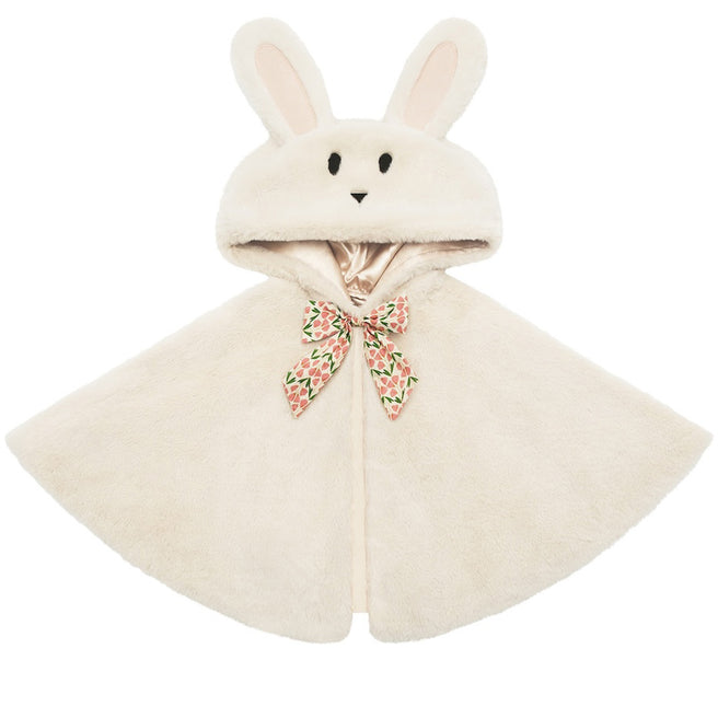 mimi & lula verkleedcape konijn - cream |  185001-32 | 1
