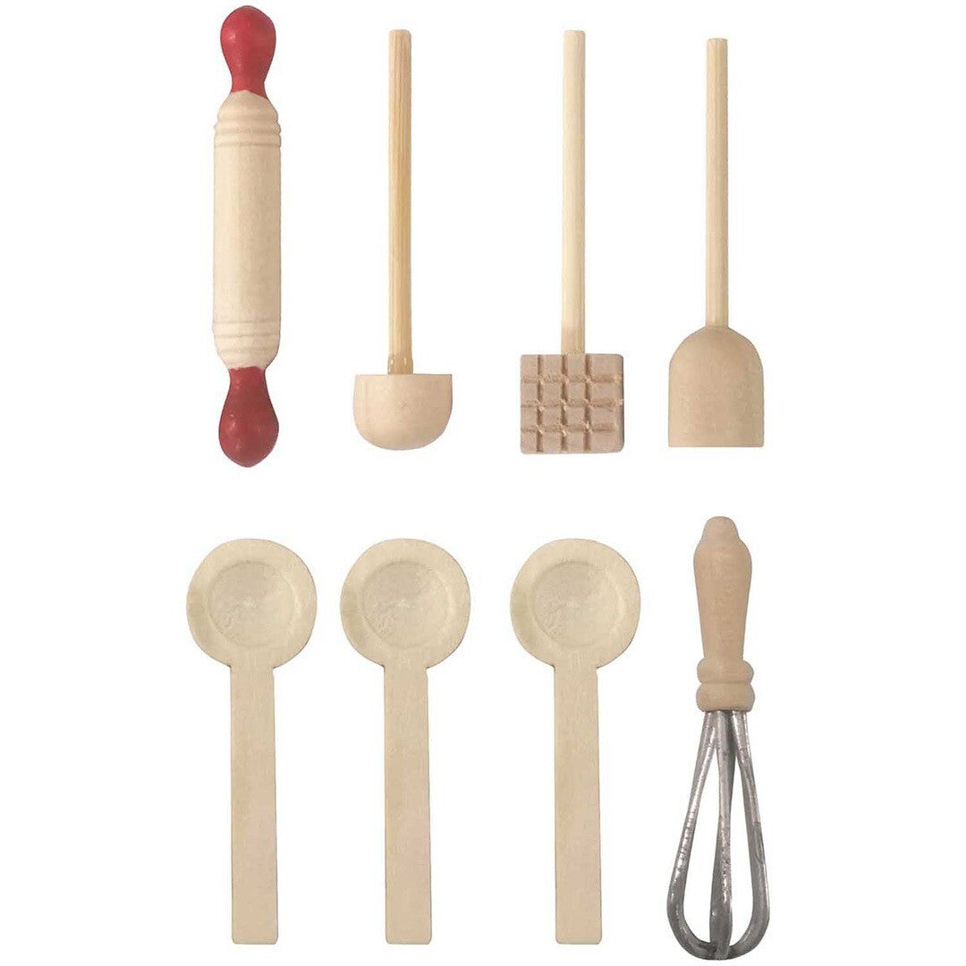 miniatuur bakgerei - 8st | 500383 | 0