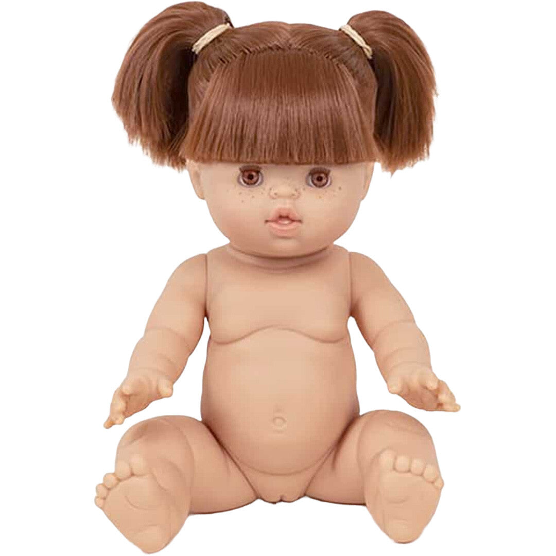 minikane babypop meisje met slaapoogjes - raphaëlle - 34 cm   | PA34243 | 0