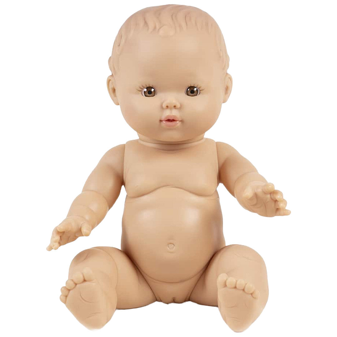 minikane babypop vintage meisje - faustine - 34 cm  | PA34310 | 0