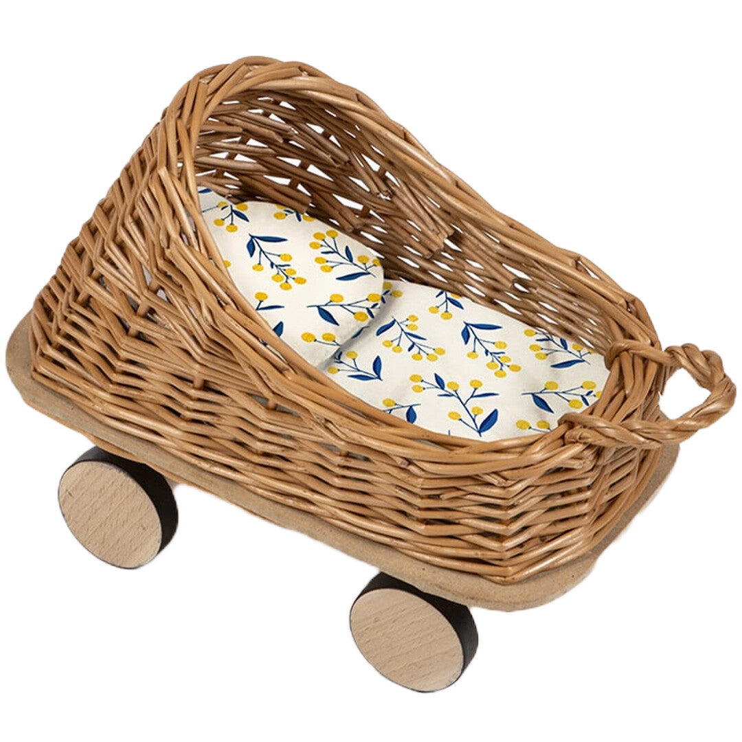 minikane mini poppenwagen met dekentje - mimosa | 10.21.001 | 0