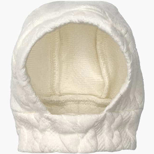 minikane poppenbivakmuts - ecru jacquard - 28 cm | CB.10.155 | 0